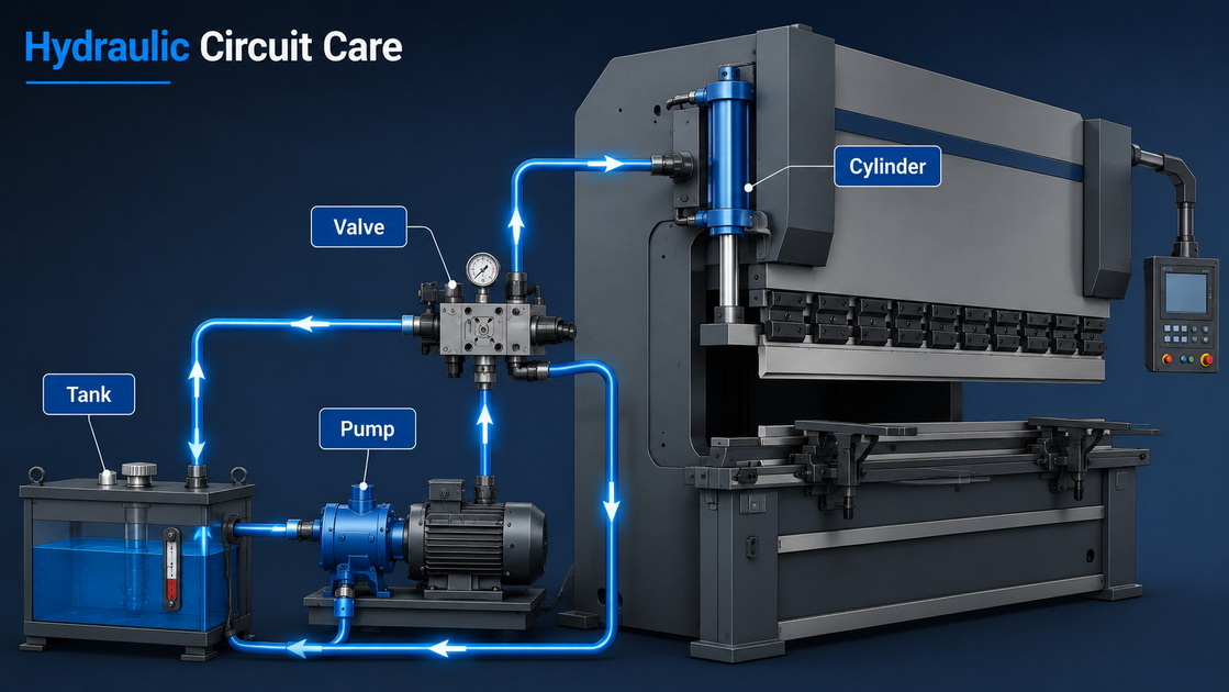 Press Brake Hydraulic System Overview