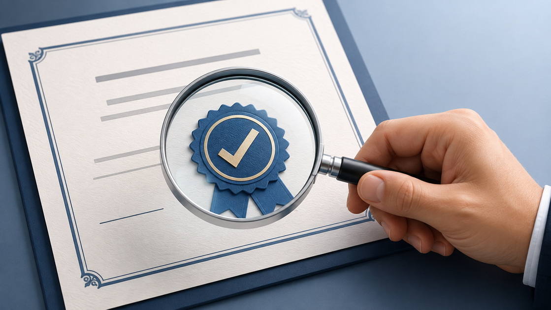 Certification Verification Process