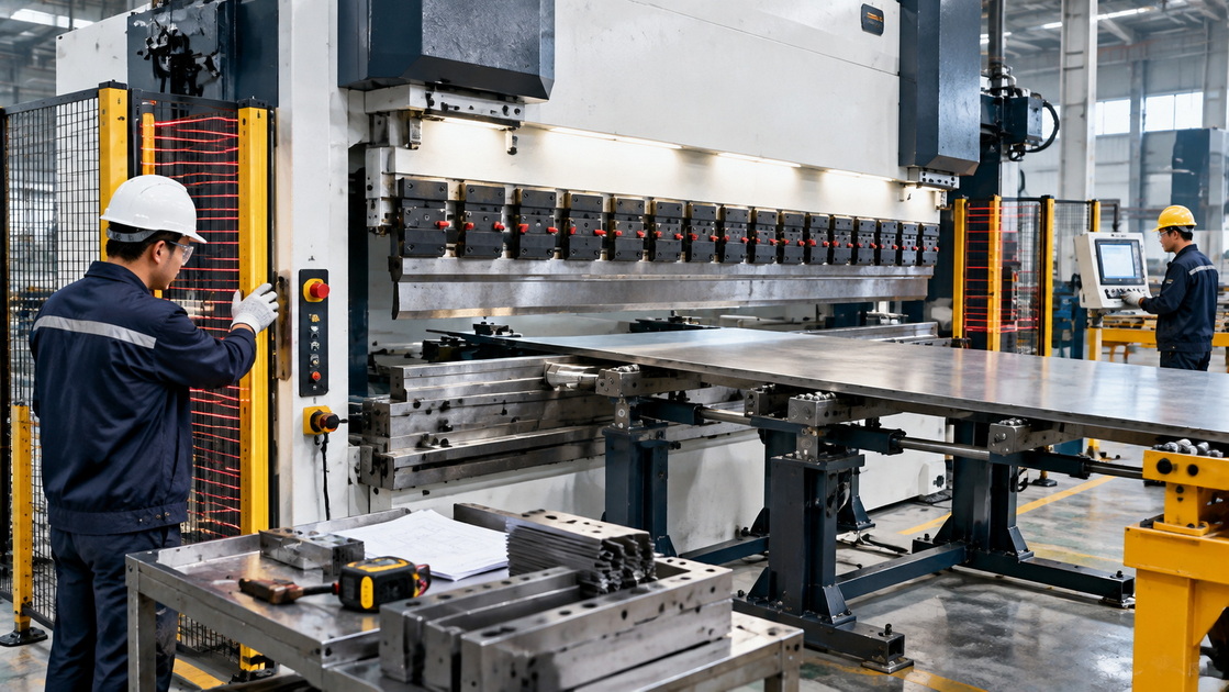 Heavy Duty Press Brake Safety Inspection