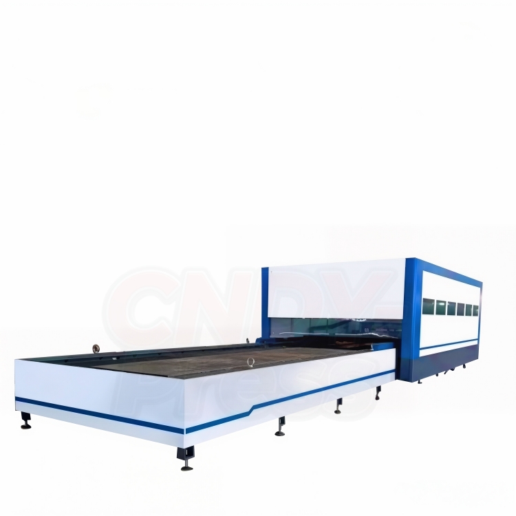 Closed-Type Exchange Table Fiber Laser Cutting Machine
