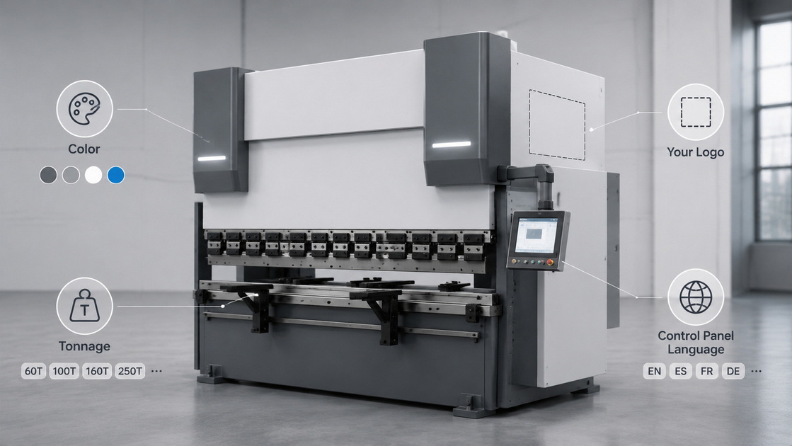 Hydraulic CNC Press Brake OEM Branding