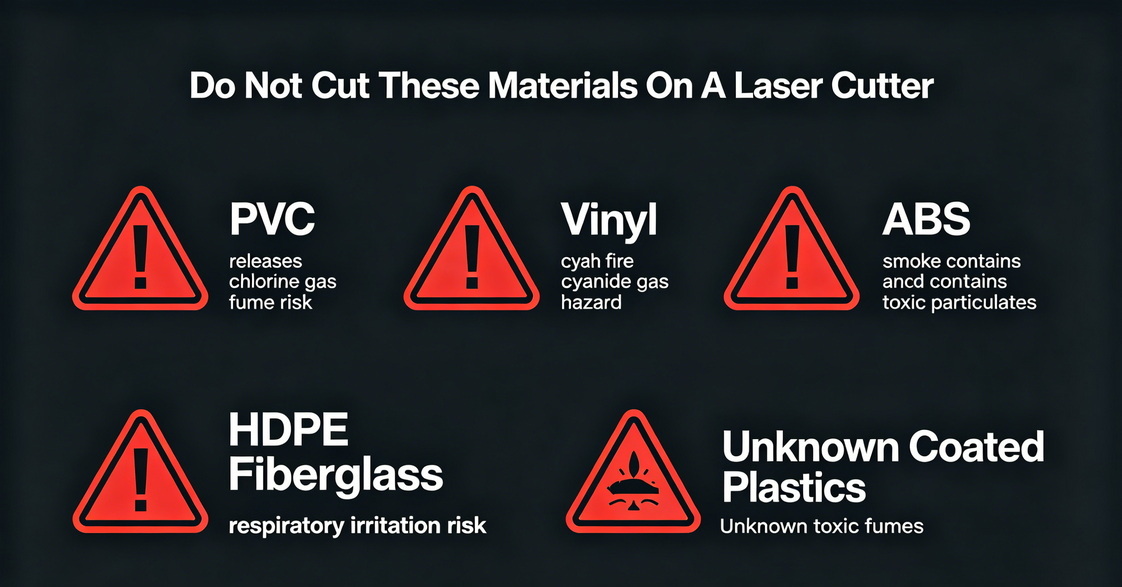 Materials To Avoid Laser Cutting