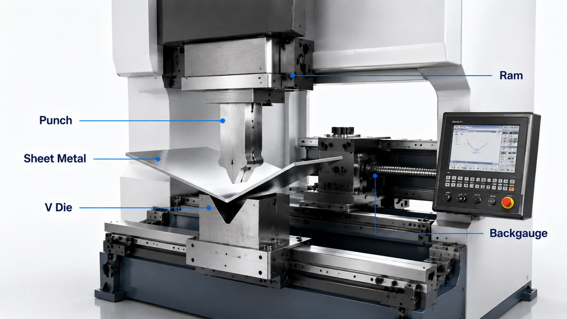 CNC Press Brake Bending Process