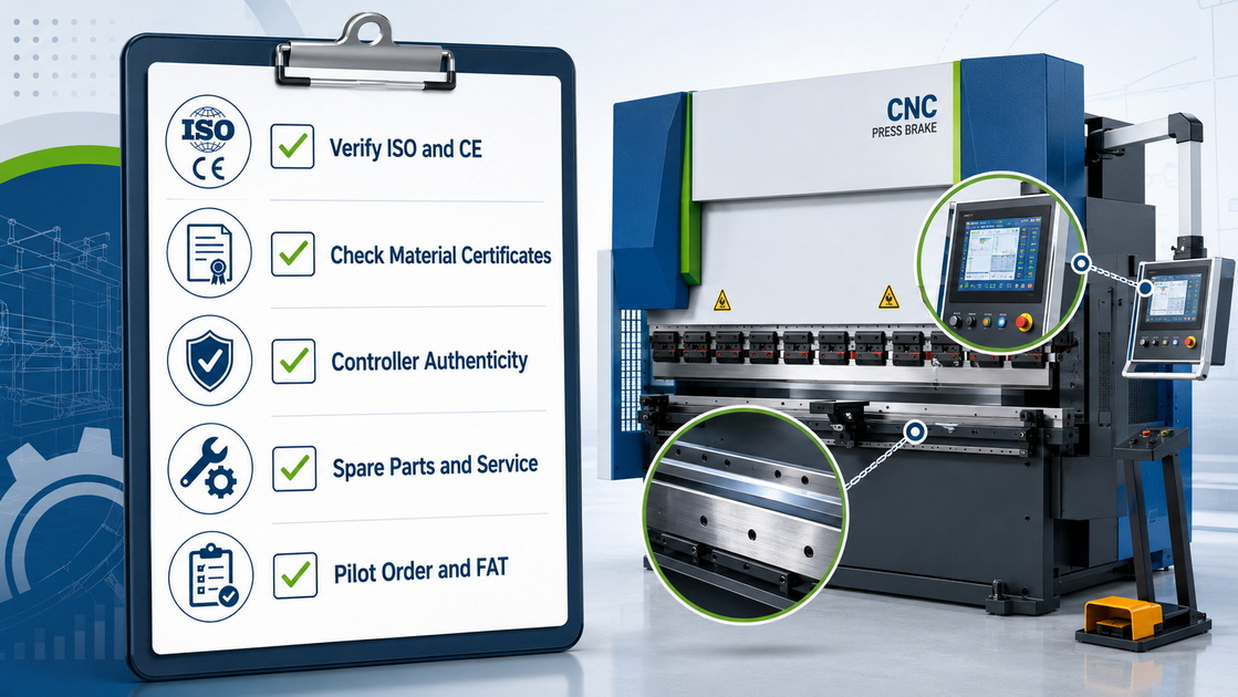 Press Brake Buyer Verification Checklist