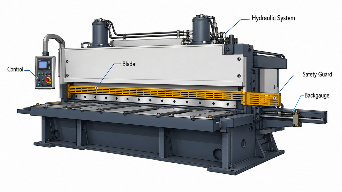 Hydraulic Shearing Machine Components
