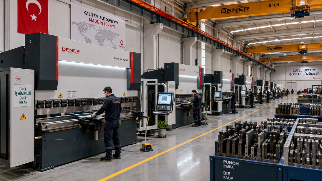 Turkish Press Brake Factory Floor