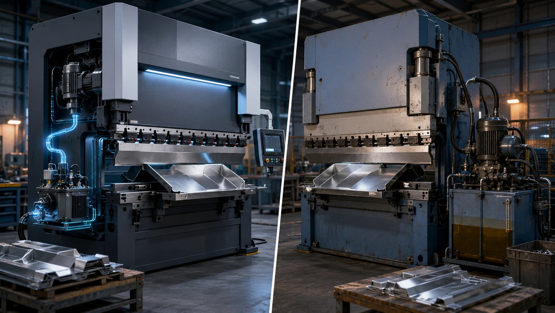 Hybrid And Hydraulic Press Brake Comparison