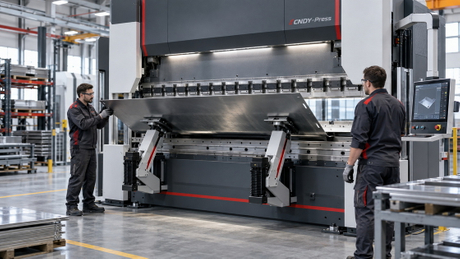 CNC Press Brake Sheet Follower In Operation.jpg