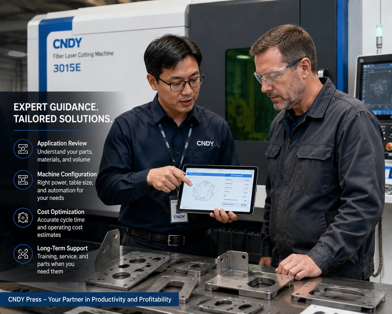 CNDY Press Consultation With Customer