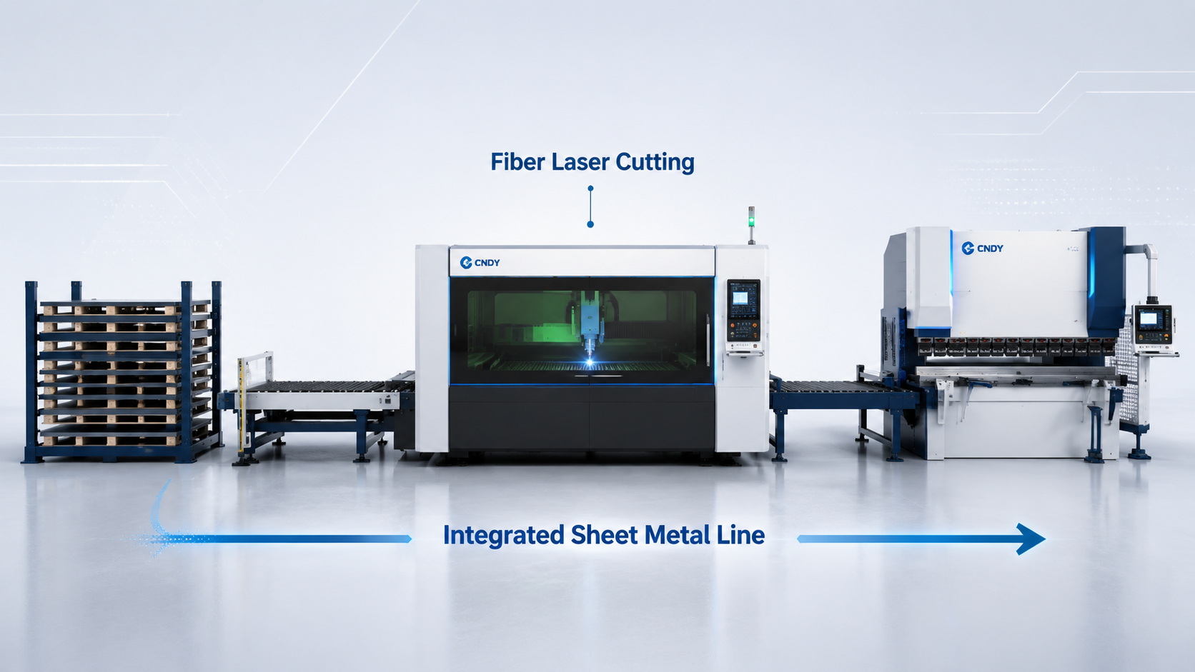 CNDY Press Fiber Laser System