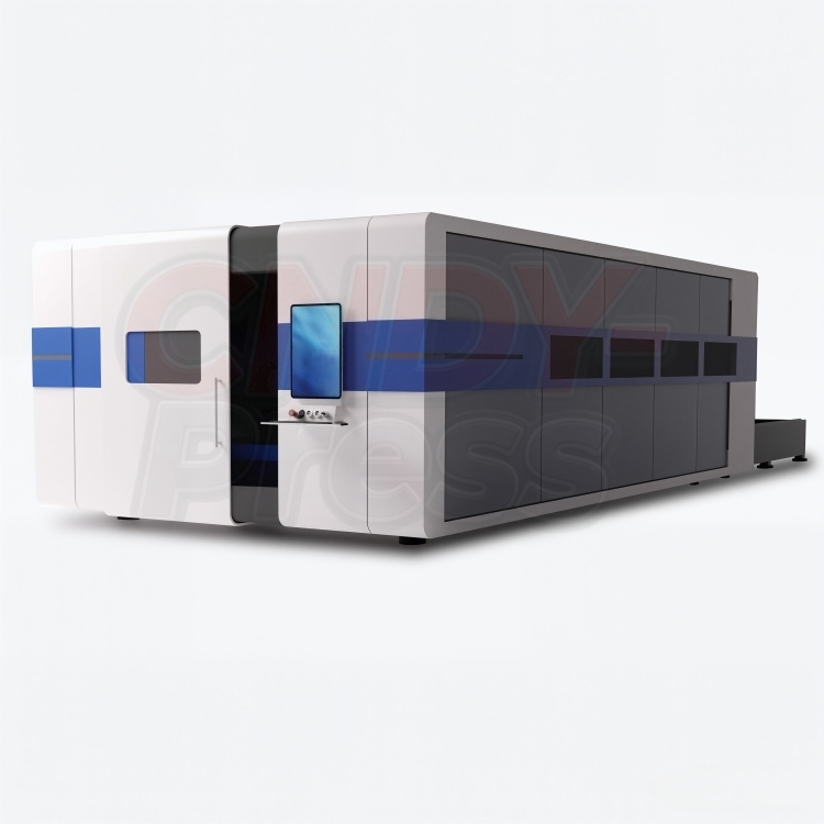 Closed-Type Exchange Table Fiber Laser Cutting Machine