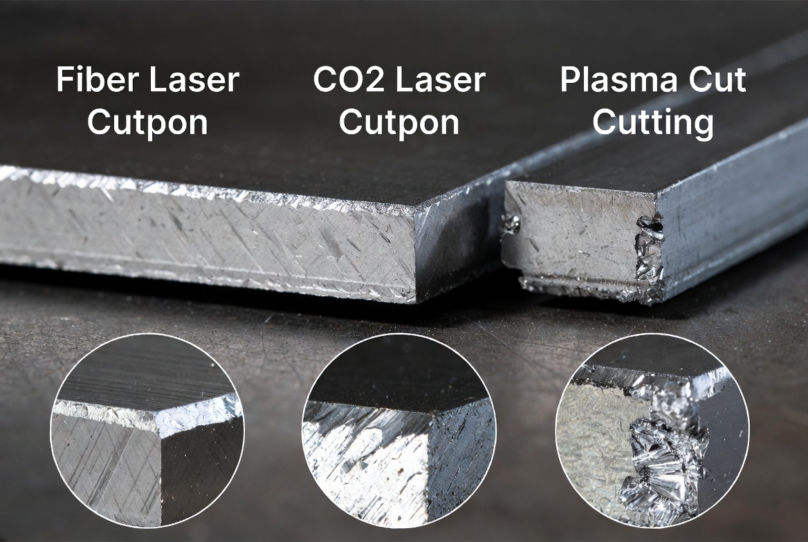 Laser Cutting Edge Quality Comparison