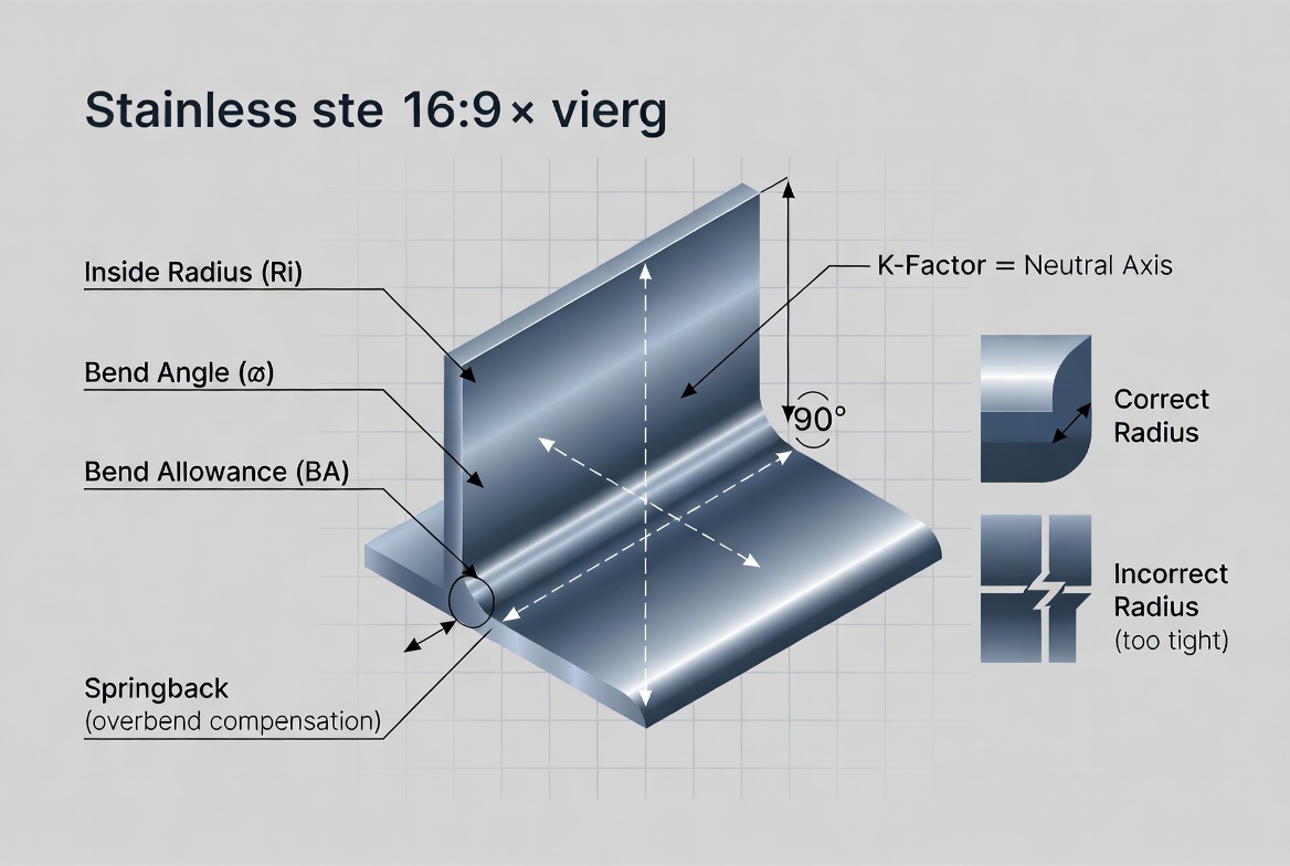 Stainless Bending Geometry And Springback