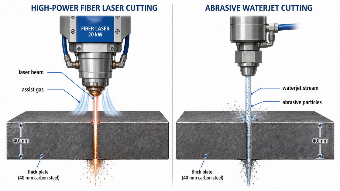 Fiber Laser And Waterjet Process Overview Fiber Laser And Waterjet Process Overview