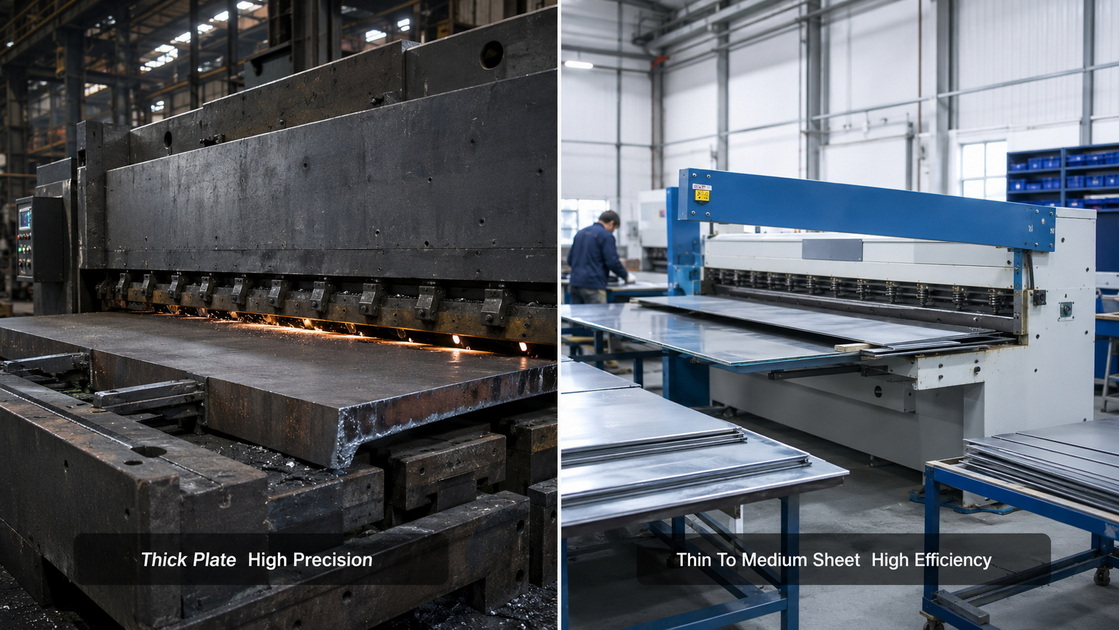 Application Scenarios For Each Shear Type