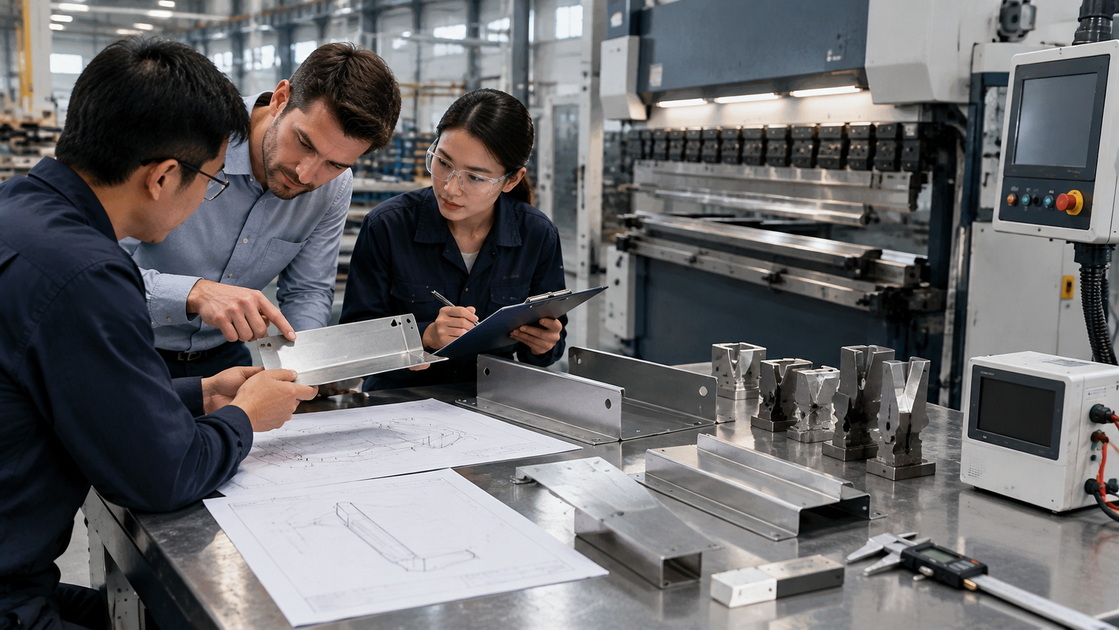 Press Brake Production Trial