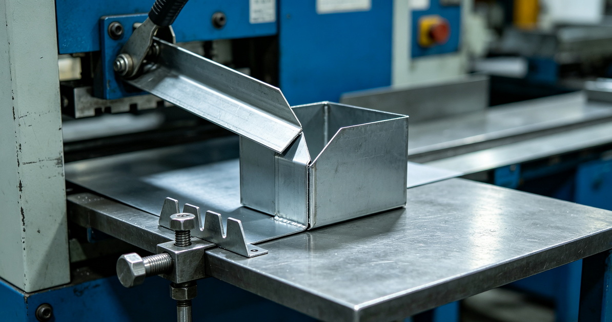 Finger Brake Box Forming Process Finger Brake Box Forming Process