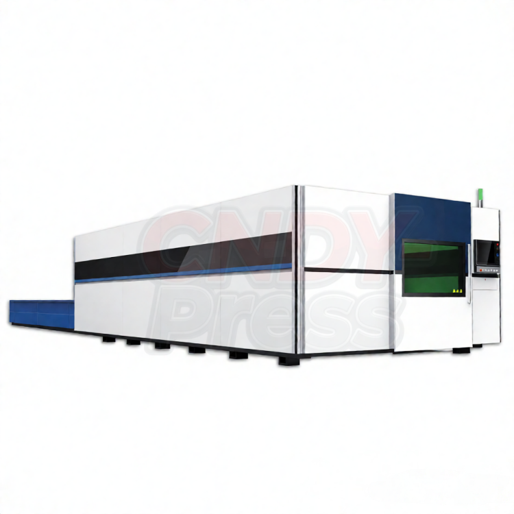 Closed-Type Exchange Table Fiber Laser Cutting Machine