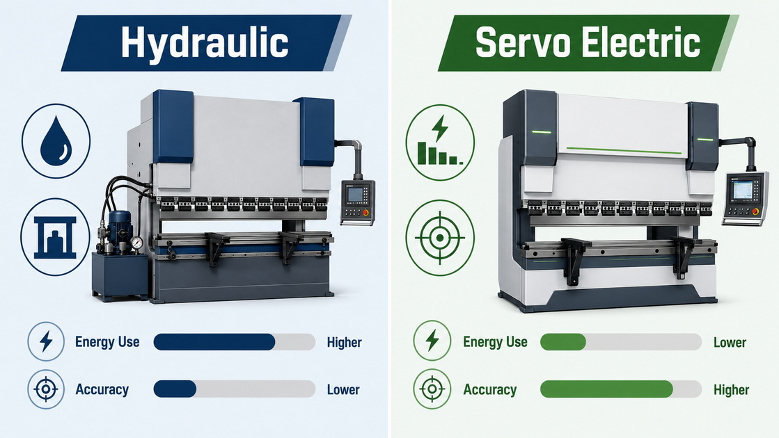 Hydraulic Versus Servo Electric Press Brake