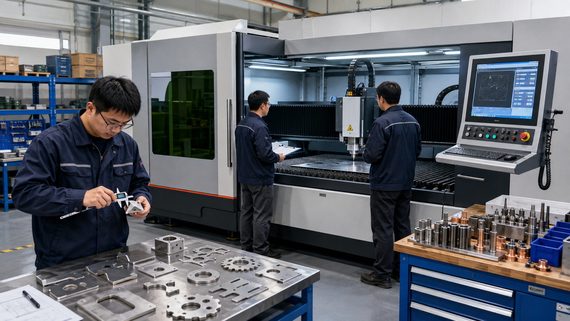 Fiber Laser Machine Factory Acceptance Test