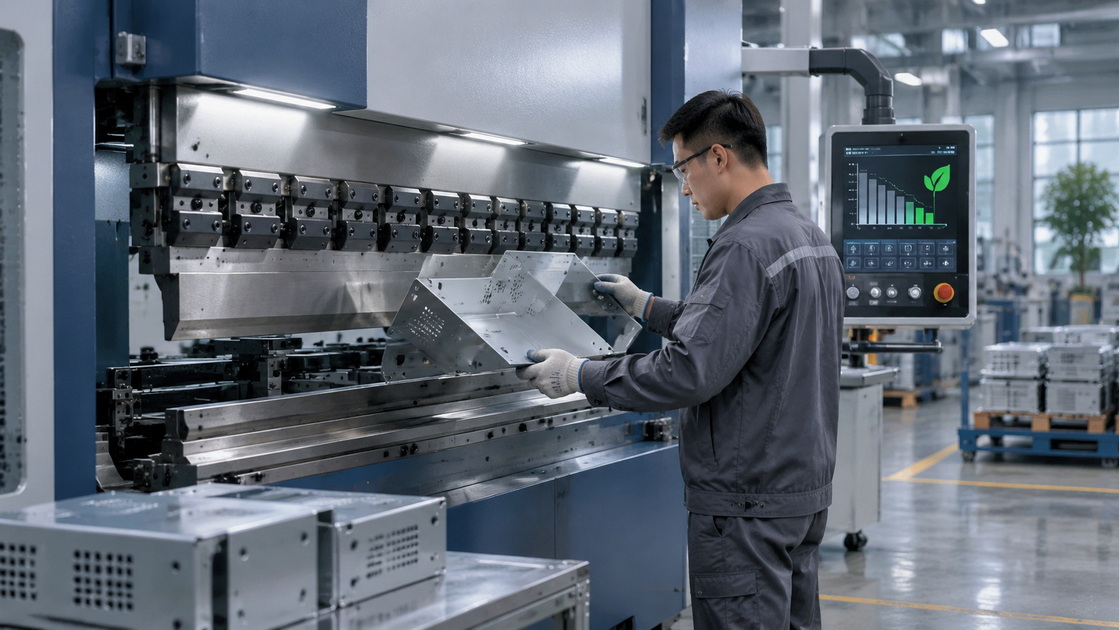 Energy Efficient Servo Press Brake Production