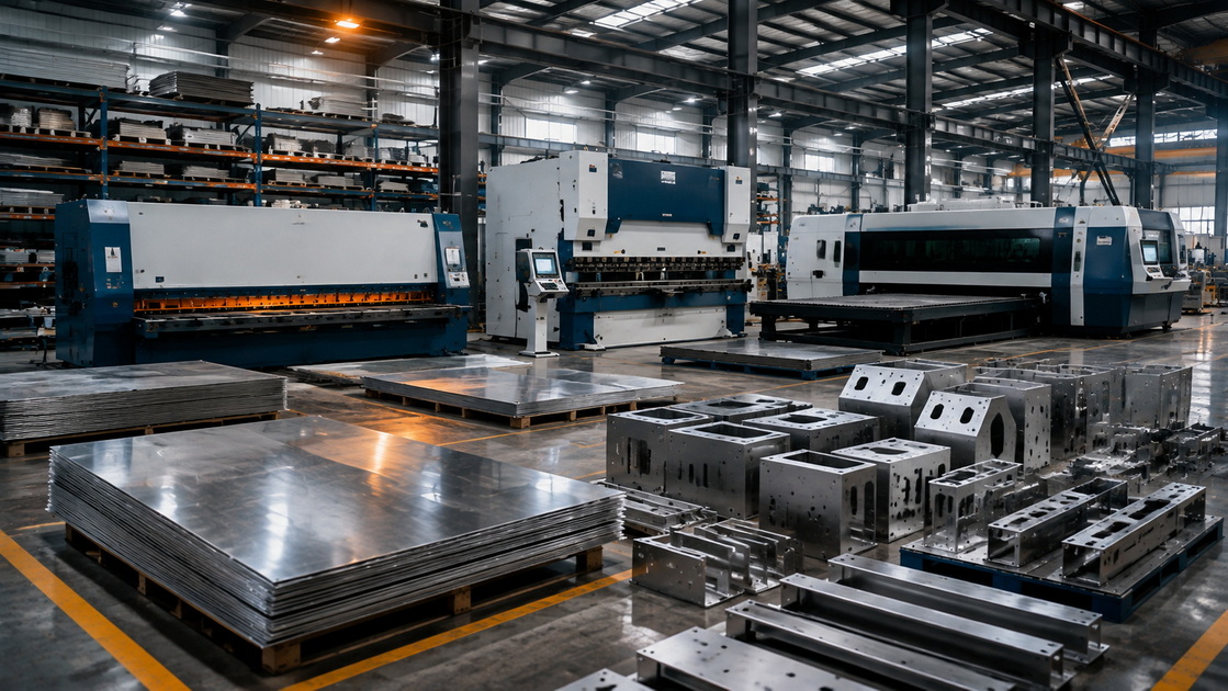 Integrated Sheet Metal Fabrication Workshop