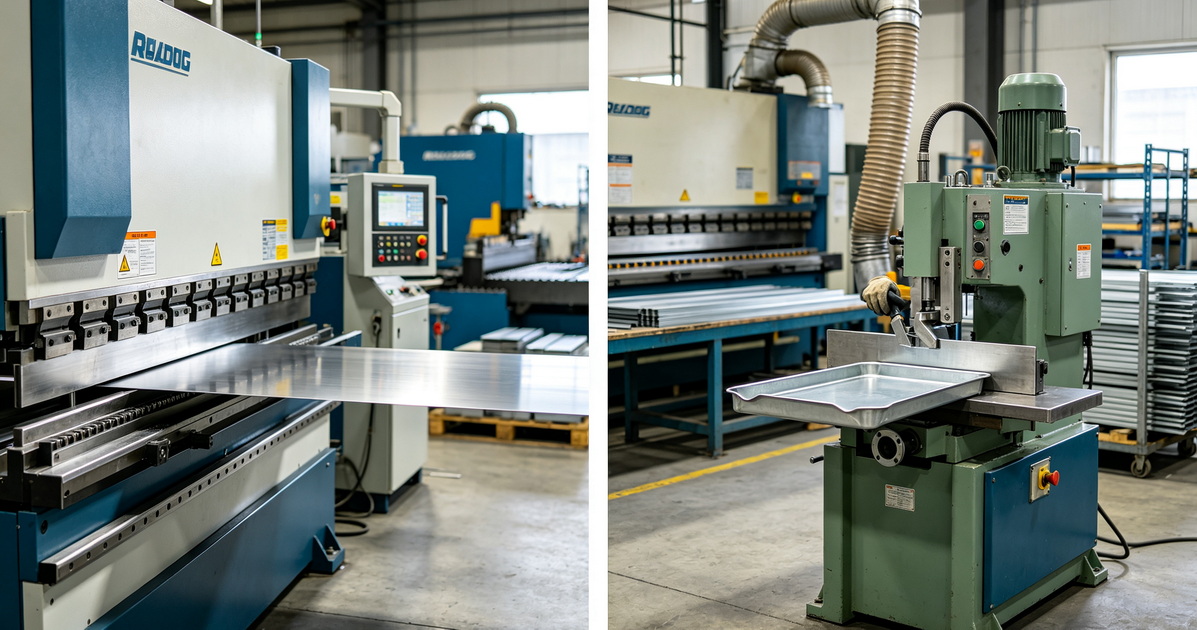Press Brake And Finger Brake Comparison Press Brake And Finger Brake Comparison