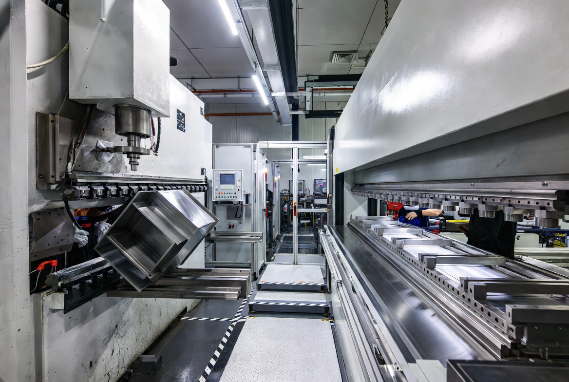 Hybrid Bending Cell Press Brake And Folder