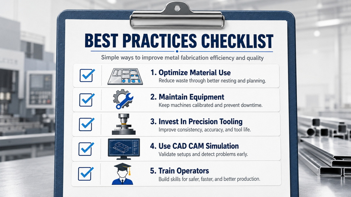 Metal Forming Best Practices Checklist