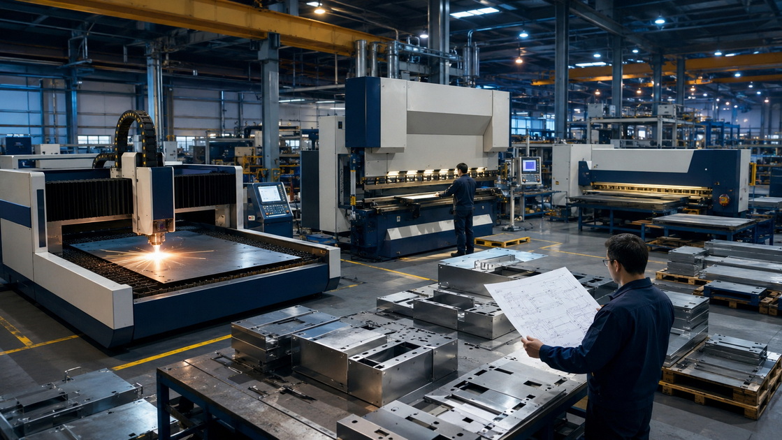 Customized Sheet Metal Fabrication Line