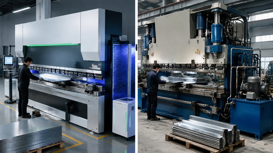 Servo Electric And Hydraulic Press Brake Comparison Servo Electric And Hydraulic Press Brake Comparison
