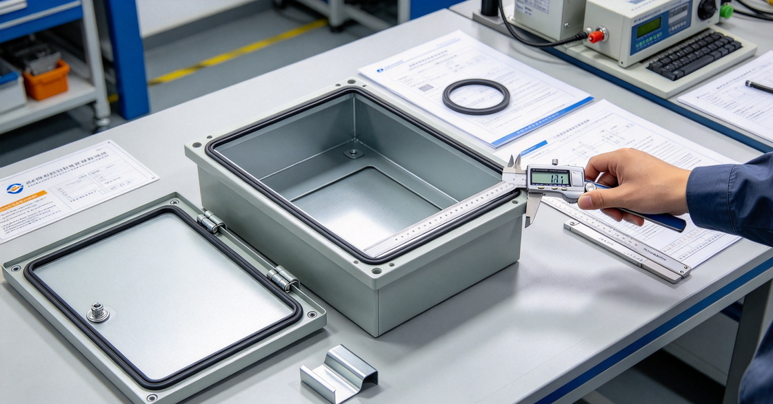 Outdoor Enclosure Geometry And Assembly Inspection