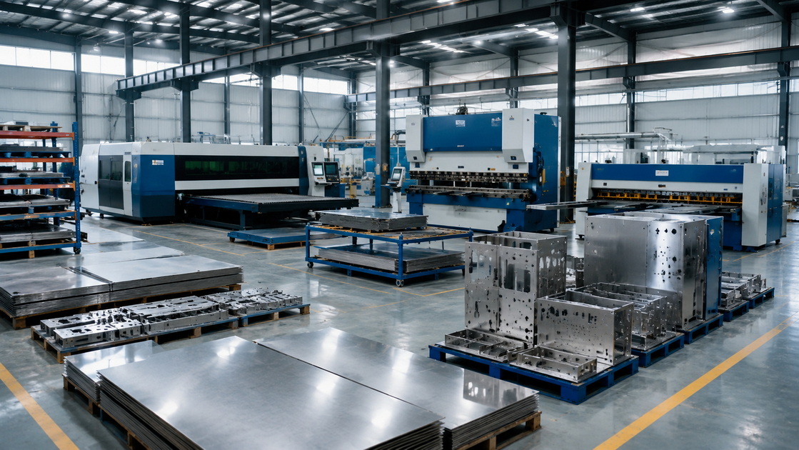 Integrated Sheet Metal Fabrication Line