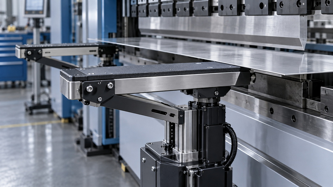 CNC Sheet Follower Support System Details