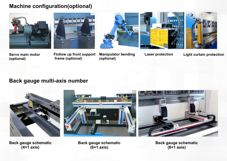 Electro Hydraulic Servo CNC Press Brake0