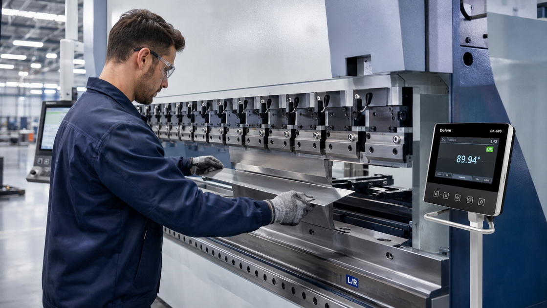 Press Brake Trial Run Testing