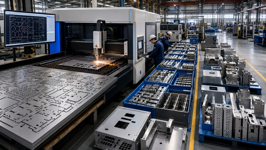 Sheet Metal Production Flow