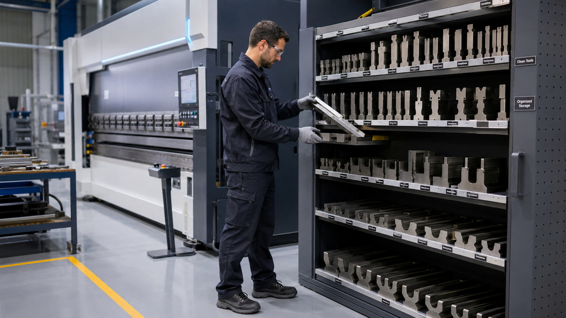 Press Brake Tooling Storage And Maintenance